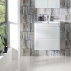 Aurora 60cm Floor-Standing Vanity Unit Gloss White