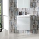 Aurora 80cm Floor-Standing Vanity Unit Gloss White