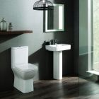 Brooklyn Rimless Open-Back Toilet Pan