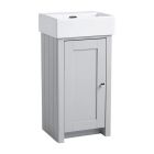 Lansdown 40cm Cloakroom Unit Pebble Grey