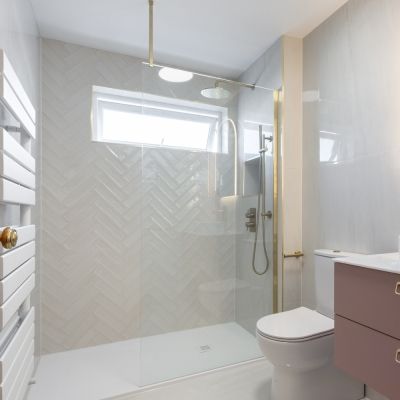 Nara Blanco Gloss Ceramic Wall Tile 30x7.5cm - Alternative Image