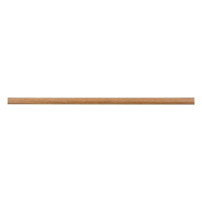 6mm Woodlux Wooden Wall Panel Teak Dado Rail 275x2.5cm - Alternative Image