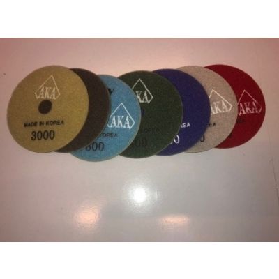 7-Stage Polishing Pads Wet Granite / Concrete & All Natural Stone Tiles