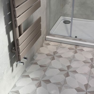 Boulevard Avignon Pattern Matt Porcelain Tile 22x22cm - Alternative Image