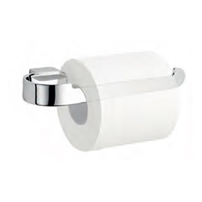 GINO Chrome Brass Toilet Roll Holder