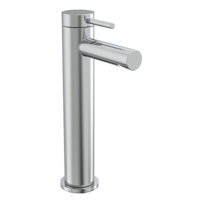 Anthem Chrome Tall Basin Mixer Tap  with Click Waste