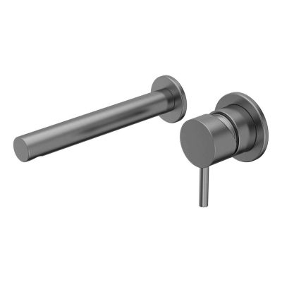 Anthem Gunmetal Grey Wall-Mounted Basin Mixer Tap