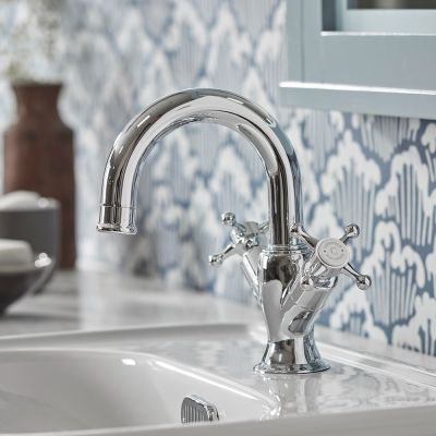 Ashmore Chrome Basin Mixer Tap - Alternative Image
