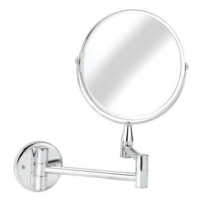 Carlton Chrome Small Round Magnifying Mirror