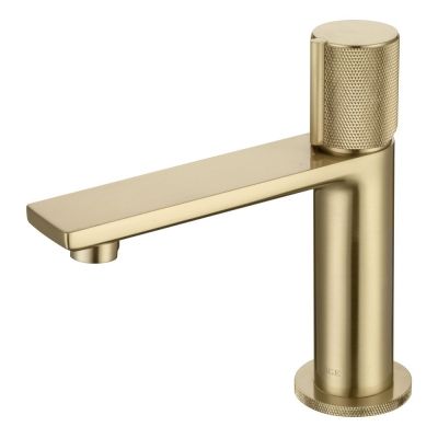 Erla Brushed Mono Basin Mixer Tap With Waste