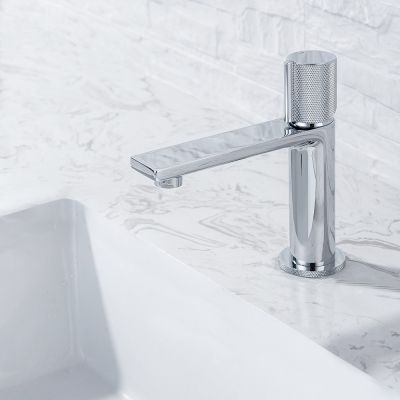 Erla Chrome Mono Basin Mixer Tap with Waste - Alternative Image