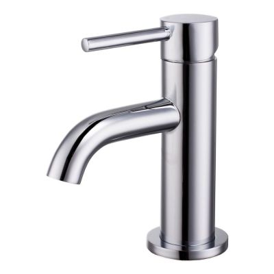 Giro Chrome Mini Mono Basin Mixer Tap with Waste