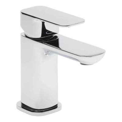 Haze Chrome Basin Mixer Tap with Click Waste