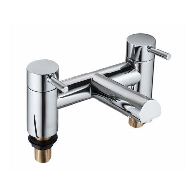 Jet Chrome Deck-Mounted Bath Mixer Tap