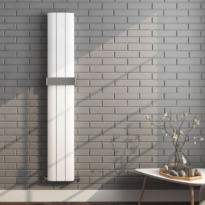 Jupiter White Double Panel Radiator 180x28cm - Alternative Image