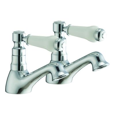 Kylemore Chrome Basin Taps Pair