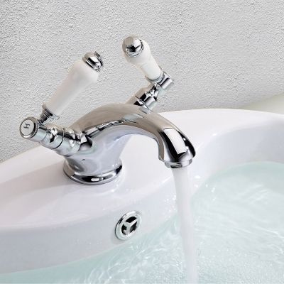 Kylemore Chrome Mono Basin Mixer Tap - Alternative Image