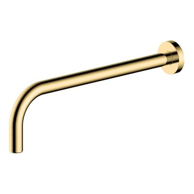 Brushed Gold Wall Arm 35cm
