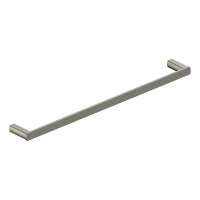 Petit Brushed Nickel Square 45cm Towel Bar
