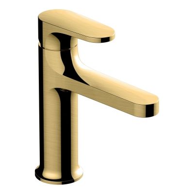 RAK-Portofino Brushed Gold Basin Mixer Tap