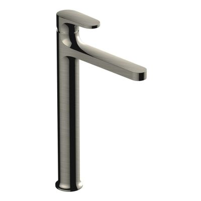 Portofino Brushed Nickel Tall Basin Mixer Tap