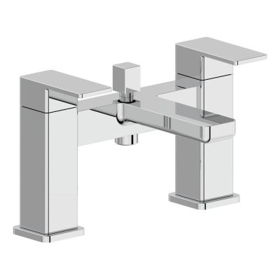 Rivo Chrome Bath Mixer Tap with Shower Handset