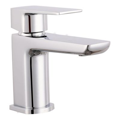 Saldo Chrome Mono Basin Mixer Tap with Waste
