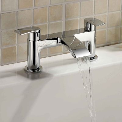Shade Chrome Bath Mixer Tap - Alternative Image