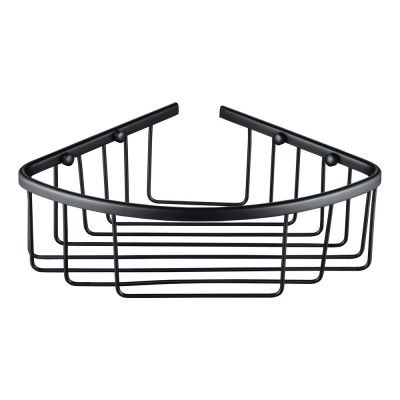 Sorento Black Single Shower Basket