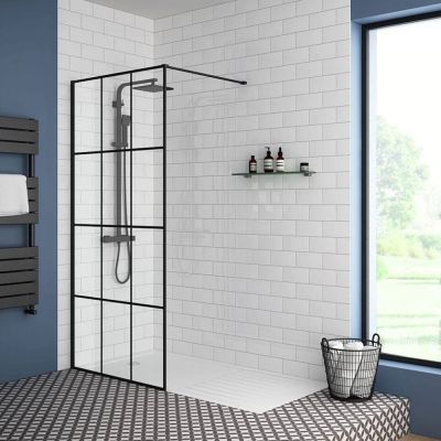 Sorento Wet Room Return Panel 90cm