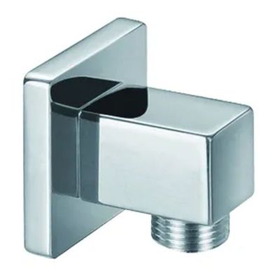 Square Chrome Outlet Elbow