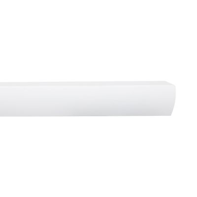 18mm Woodlux Wooden Wall Panel White Dado Rail 275x3.5cm