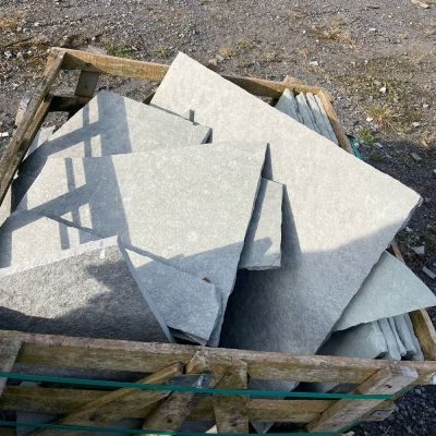 Crazy Paving 1 Ton Crate (Mixed Offcuts/Broken Bits/Various Stones)