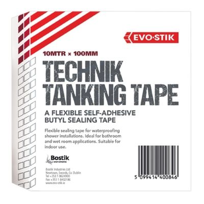 Evo-Stik Technik Butyl Tanking Tape 100mm 10m Roll