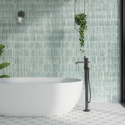 Rubik Aloe Décor Gloss Ceramic Tile 30x15cm - Alternative Image
