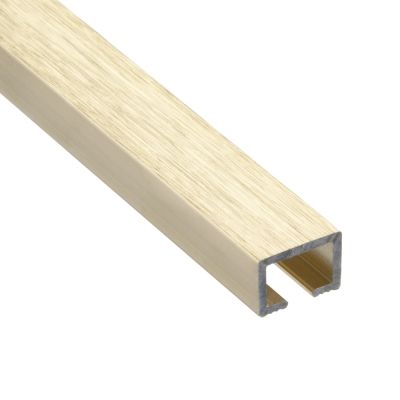 7mm Gold Brushed Listello Tile Trim 2.4m