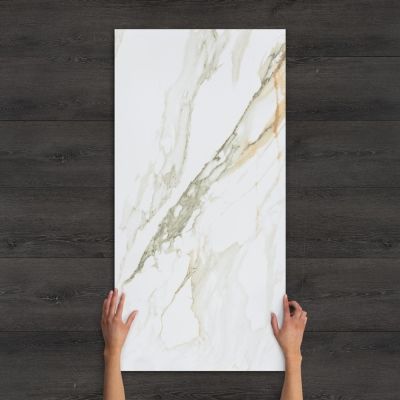 Marmo Verde Marble-Effect Matt Porcelain Tile 120x60cm