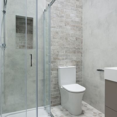 Jerica Brick Slip Ceniza Matt Porcelain Tile 28x7.5cm - Alternative Image