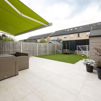 Outdoor Tuscan Travertine Light Matt Porcelain Tile 90x60cm - Alternative Image