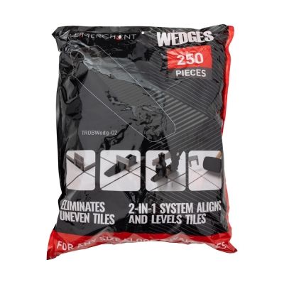 Alpha Tile Levelling Wedges 20mm (250pcs/Bag) - Alternative Image