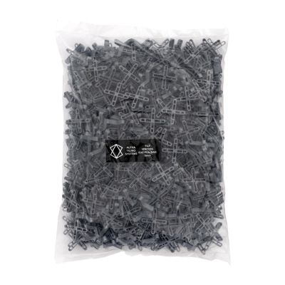 Alpha Tile Spacers 5mm Grout Line (500pcs/Bag) - Alternative Image