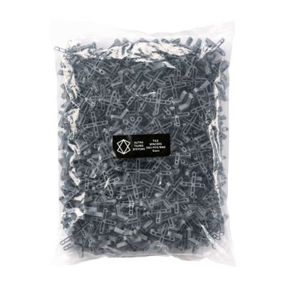 Alpha Tile Spacers 5mm Grout Line (500pcs/Bag)