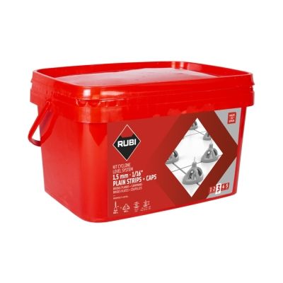 Rubi Cyclone Level System Kit 1.5mm (100 caps + 300 strips)