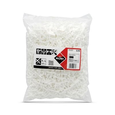 Rubi Long Tile Spacers 3mm (1000pcs/Bag)