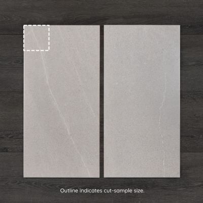 Bellevue Grey Light Matt Ceramic Tile 60x30cm - Alternative Image