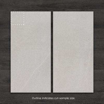 Bellevue White Light Matt Ceramic Tile 60x30cm - Alternative Image