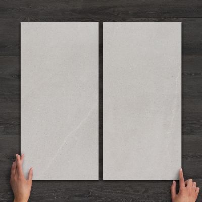 Bellevue White Light Matt Ceramic Tile 60x30cm