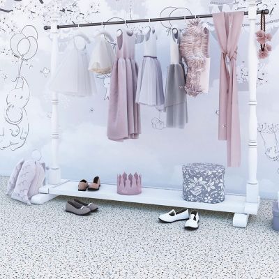 Tutti Frutti Terrazzo-Effect Matt Porcelain Tile 20x20cm - Alternative Image
