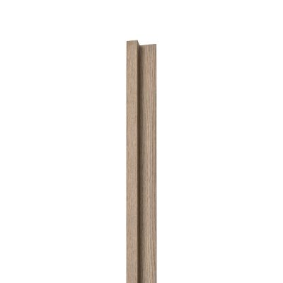 18mm Slat Wall Panel Ash End Piece A 290x3cm