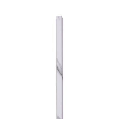 18mm Slat Wall Panel Carrara End Piece B 290x1.7cm